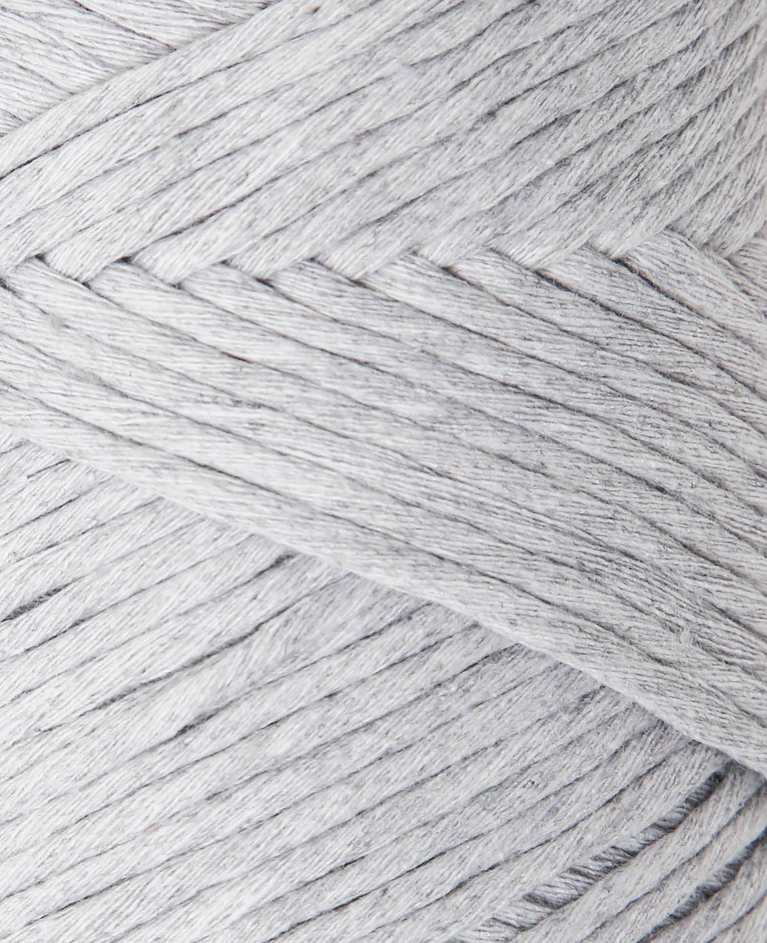 Carina light grey, Lalana Garn für Häkeln, Stricken, Weben & Makramee Projekte, Hellgrau, 3 mm x ca. 120 m, ca. 200 g