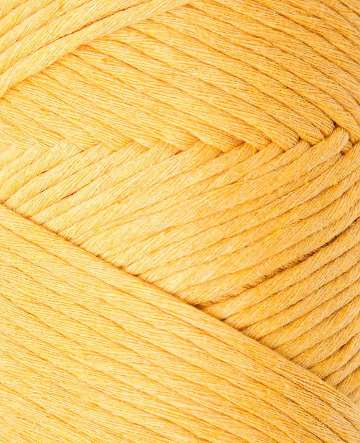 Carina mustard, Lalana Garn für Häkeln, Stricken, Weben & Makramee Projekte, Senfgelb, 3 mm x ca. 120 m, ca. 200 g