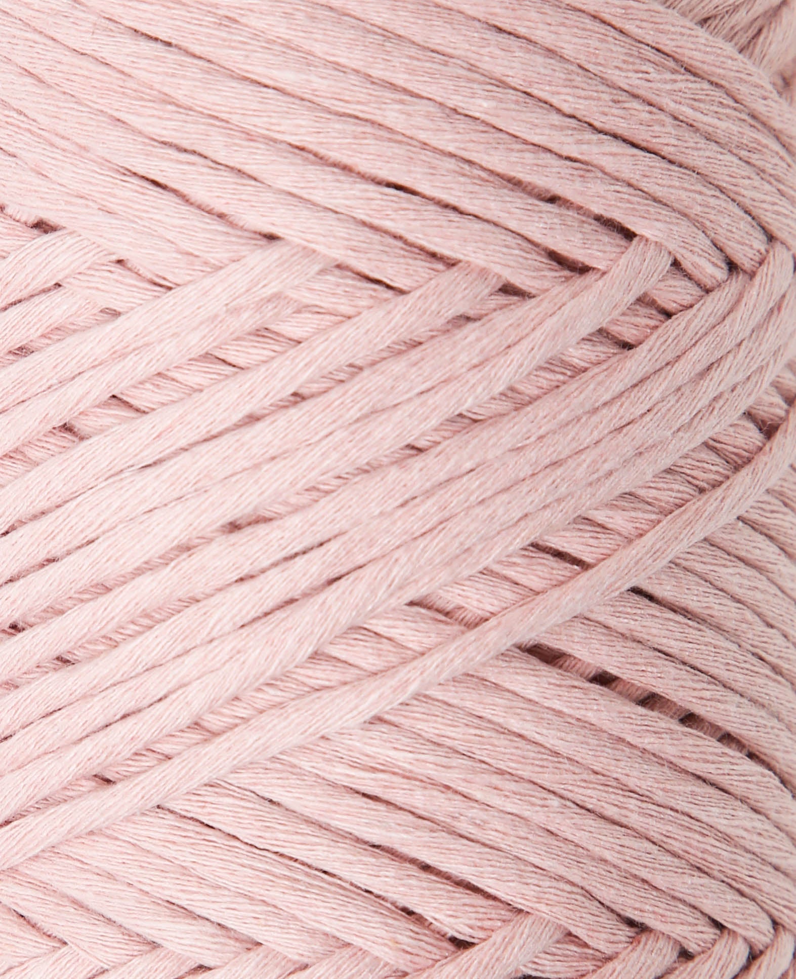 Carina powder, Lalana Garn für Häkeln, Stricken, Weben & Makramee Projekte, Rosa, 3 mm x ca. 120 m, ca. 200 g