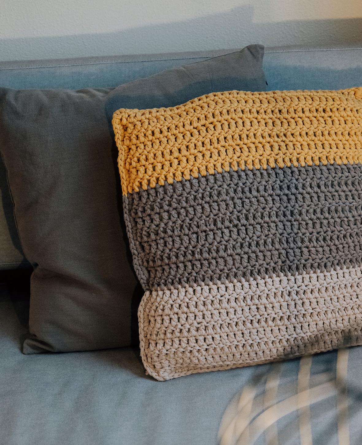 Häkelnadel Set, Bambus-Häkelnadeln für Anfänger und Experten, Natur, ø 7 / ø 12 x 150 mm, 2 Stk.