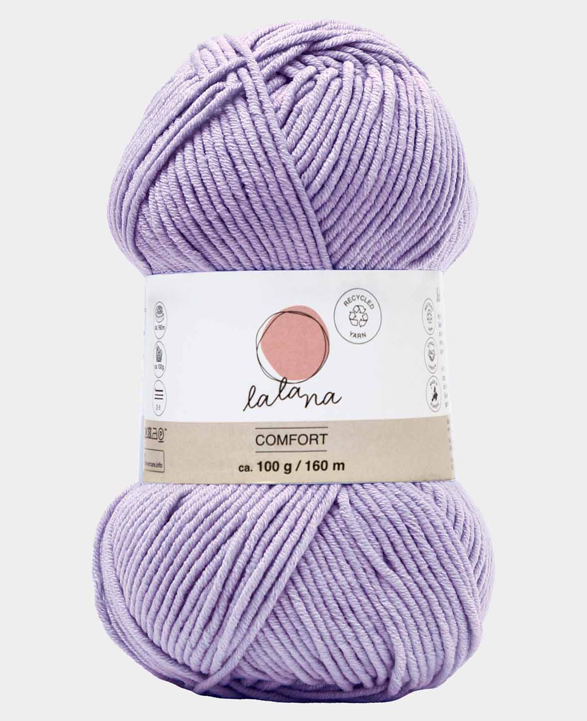Comfort lavender, Lila, 3 mm x ca. 160 m, ca. 100 g