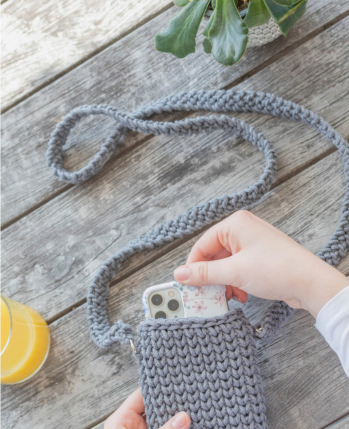 Lady Chain little green, Lalana chain yarn for crocheting, knitting, knotting & macrame projects, Grey-green, approx. 2 mm x 100 m, approx. 200 g