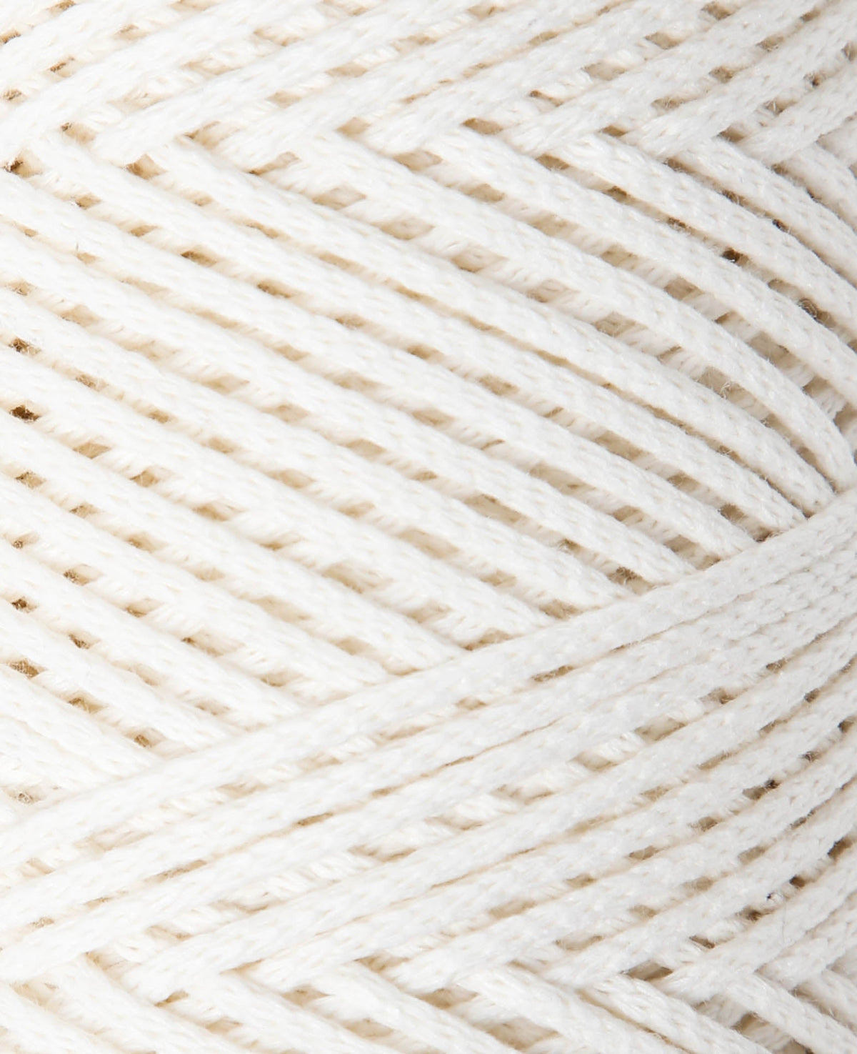 Lady Chain Cream, Lalana Chain Yarn for Crocheting, Knitting, Knotting & Macrame Projects, Cream Color, approx. 2 mm x 100 m, approx. 200 g