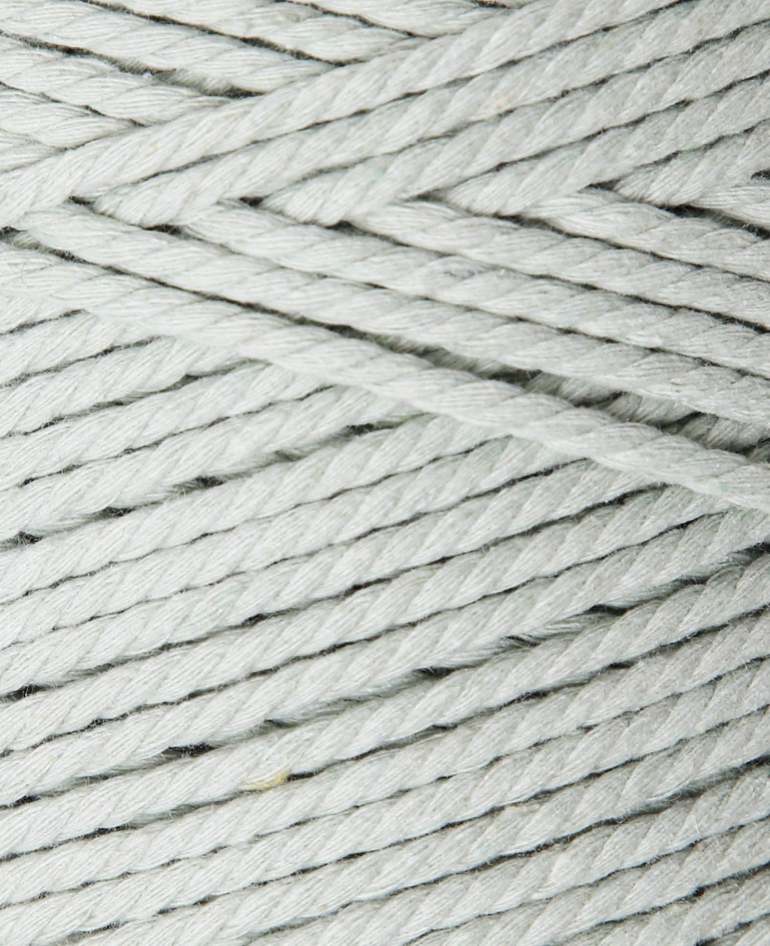 Macrame Rope little green, Lalana Knüpfgarn für Makramee Projekte, Graugrün, 2 mm x ca. 160 m, ca. 500 g