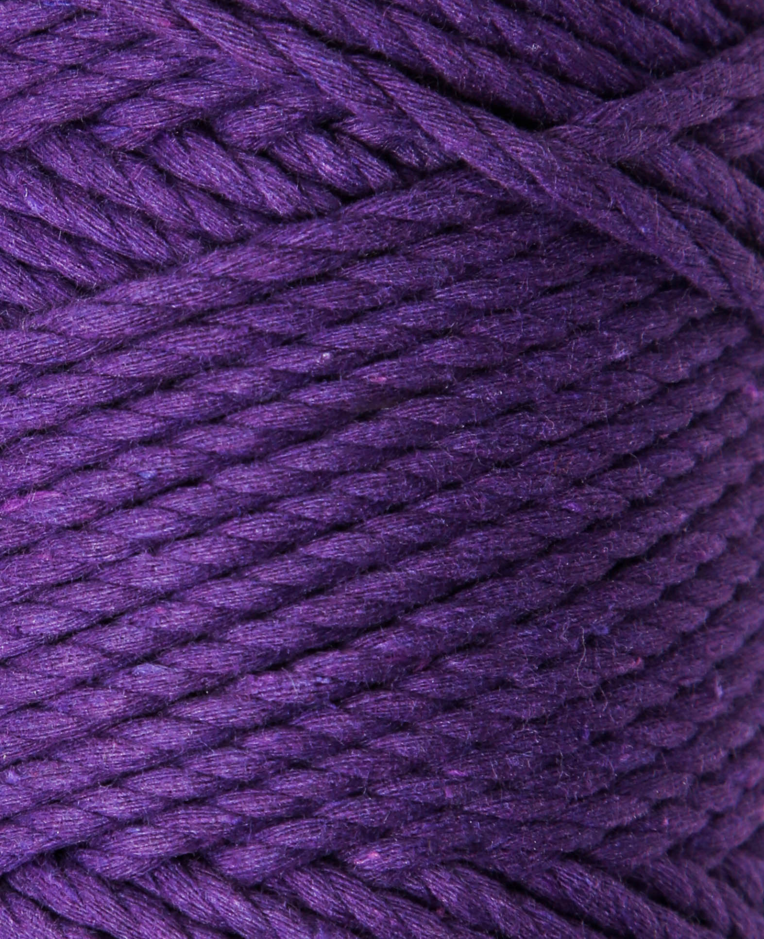 Macrame Rope mauve, Lalana Knüpfgarn für Makramee Projekte, Violett, 3 mm x ca. 90 m, ca. 330 g