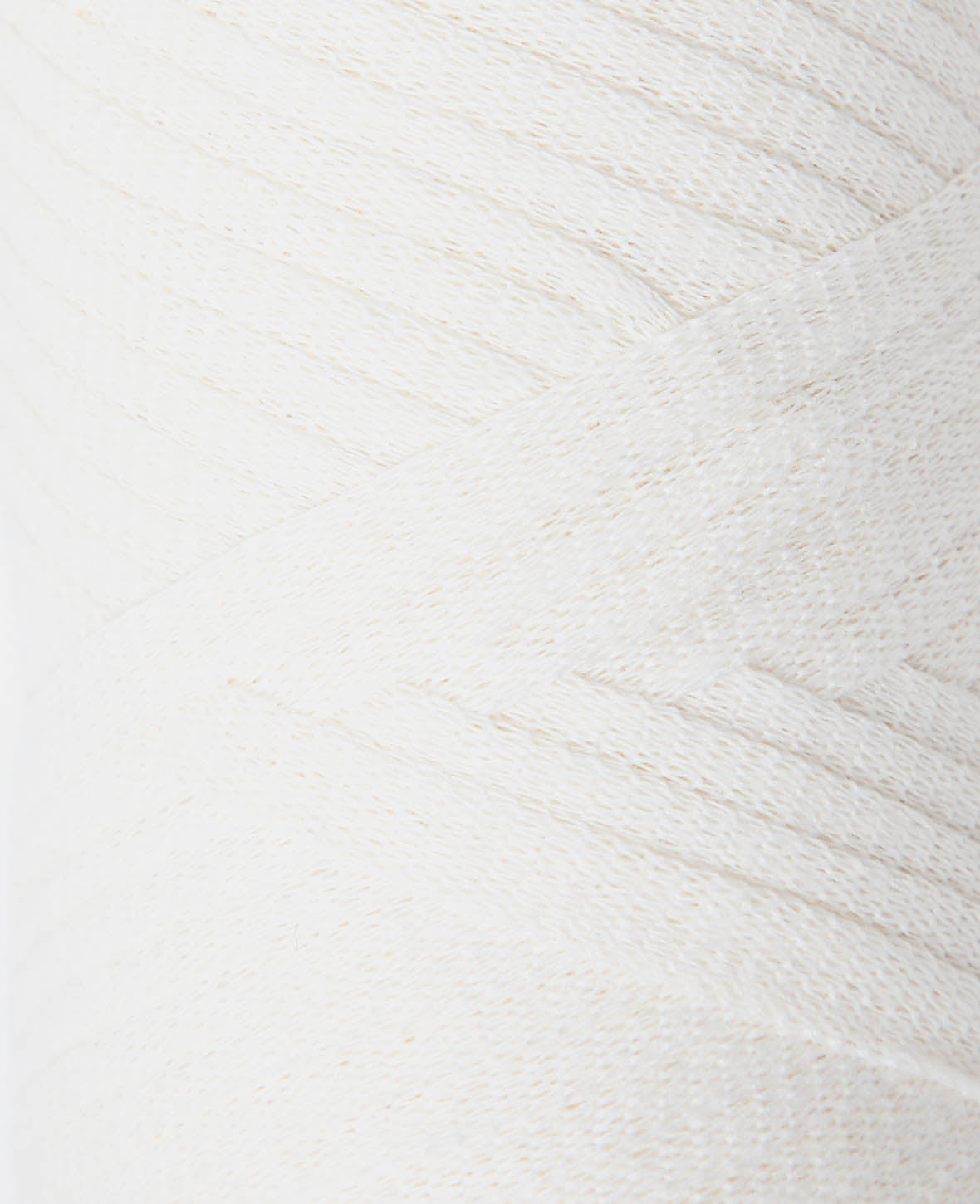 Ribbon Pura cream, Lalana Bandgarn zum Häkeln, Stricken, Knüpfen & Makramee Projekte, Cremefarbe, ca. 8 x 1 mm x 95 m, ca. 200 g