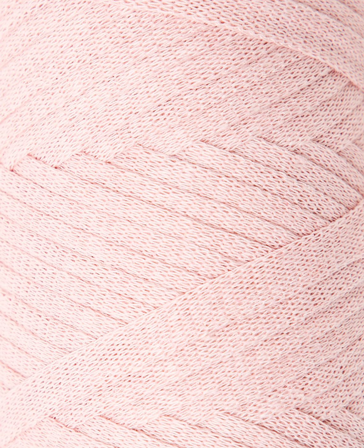 Ribbon Pura powder, Lalana Bandgarn zum Häkeln, Stricken, Knüpfen & Makramee Projekte, Rosa, ca. 8 x 1 mm x 95 m, ca. 200 g