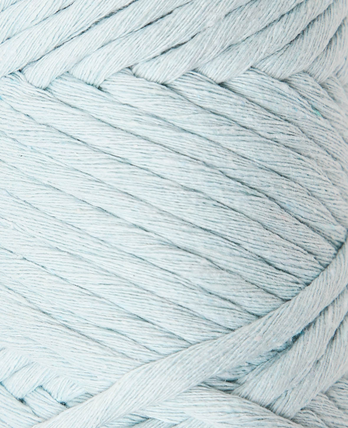 Spessa mint, Lalana Makrameegarn zum Häkeln, Stricken, Knüpfen & Makramee Projekte, Mintfarbe, ca. 5 mm x 60 m, ca. 250 g