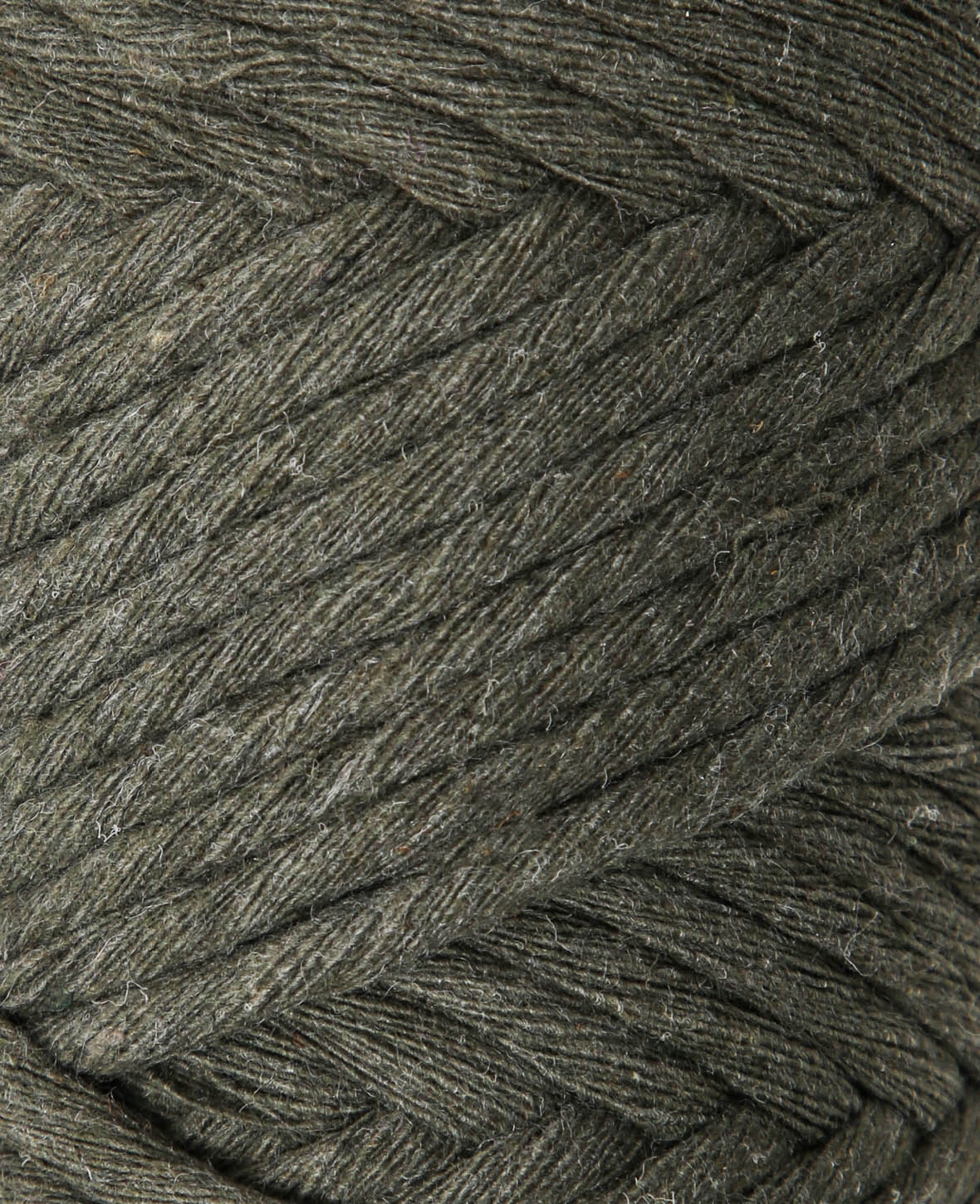 Spessa khaki, Lalana Makrameegarn zum Häkeln, Stricken, Knüpfen & Makramee Projekte, Erdfarbe, ca. 5 mm x 60 m, ca. 250 g