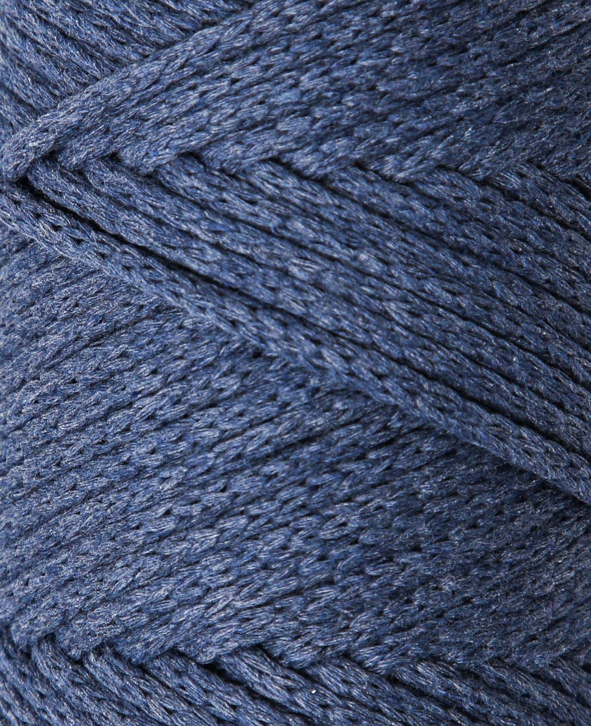 Xxlace jeans, Lalana Kettengarn zum Häkeln, Stricken, Knüpfen & Makramee, Blaugrau, ca. 3 mm x 70 m, ca. 200 g