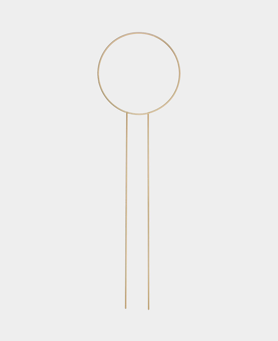 Metal Connector Ring, Gold, Ø 25 cm
