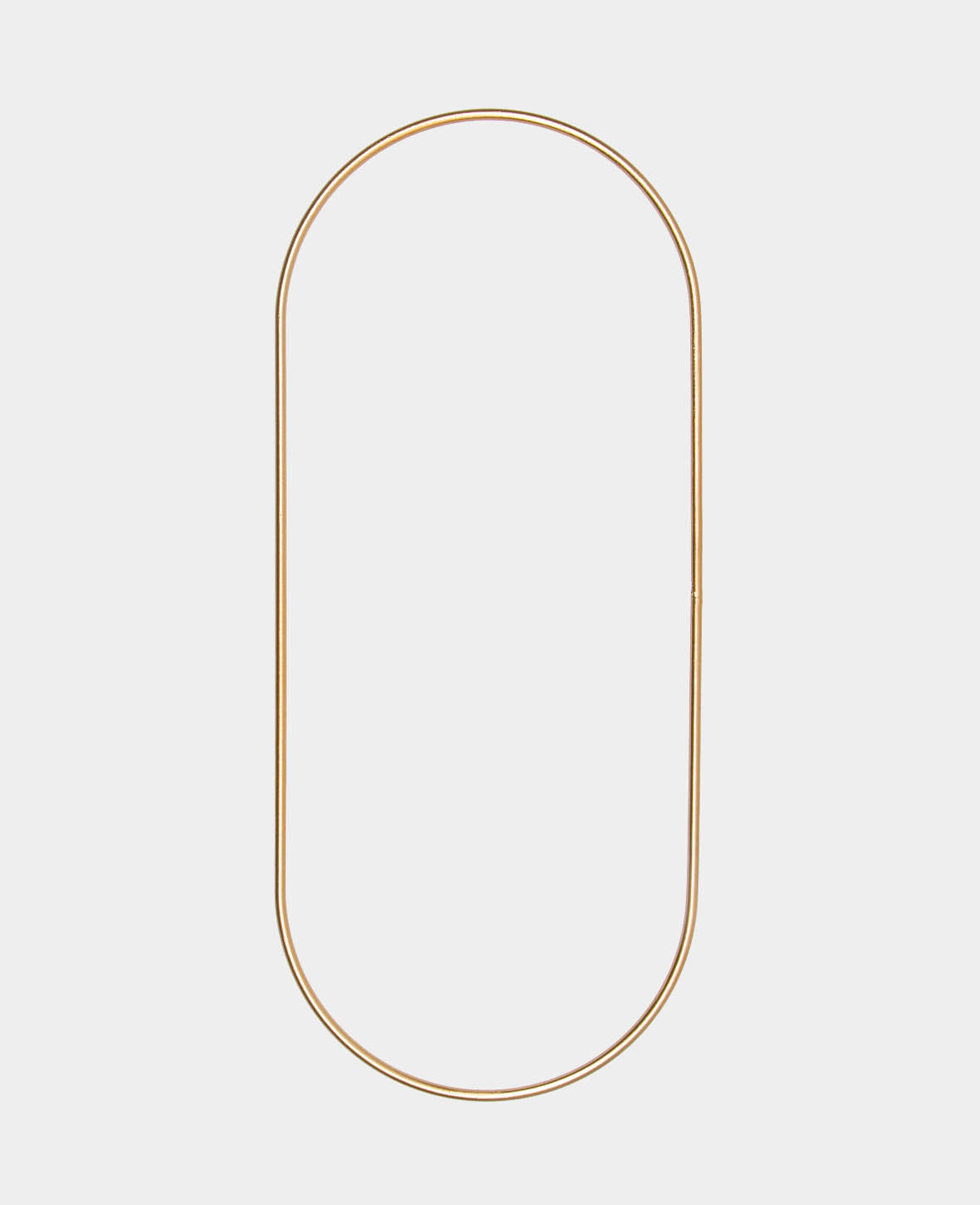 Metal Decor Oval, Gold