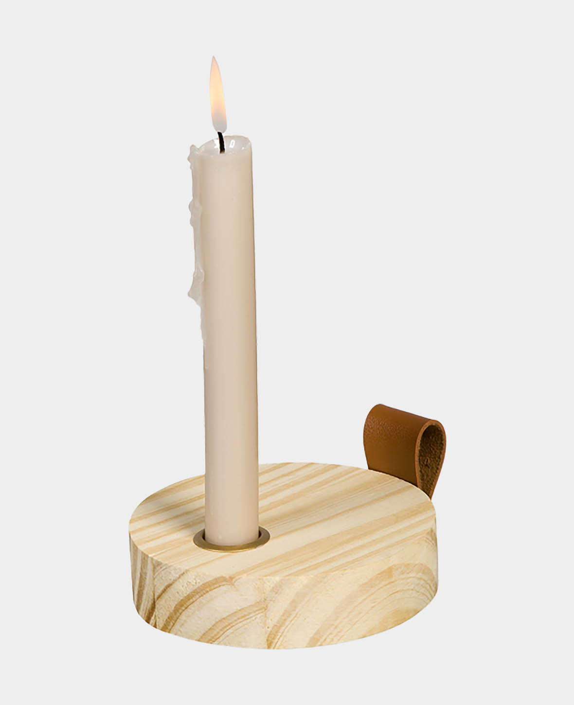 Chandelier en bois naturel Ø 12 cm