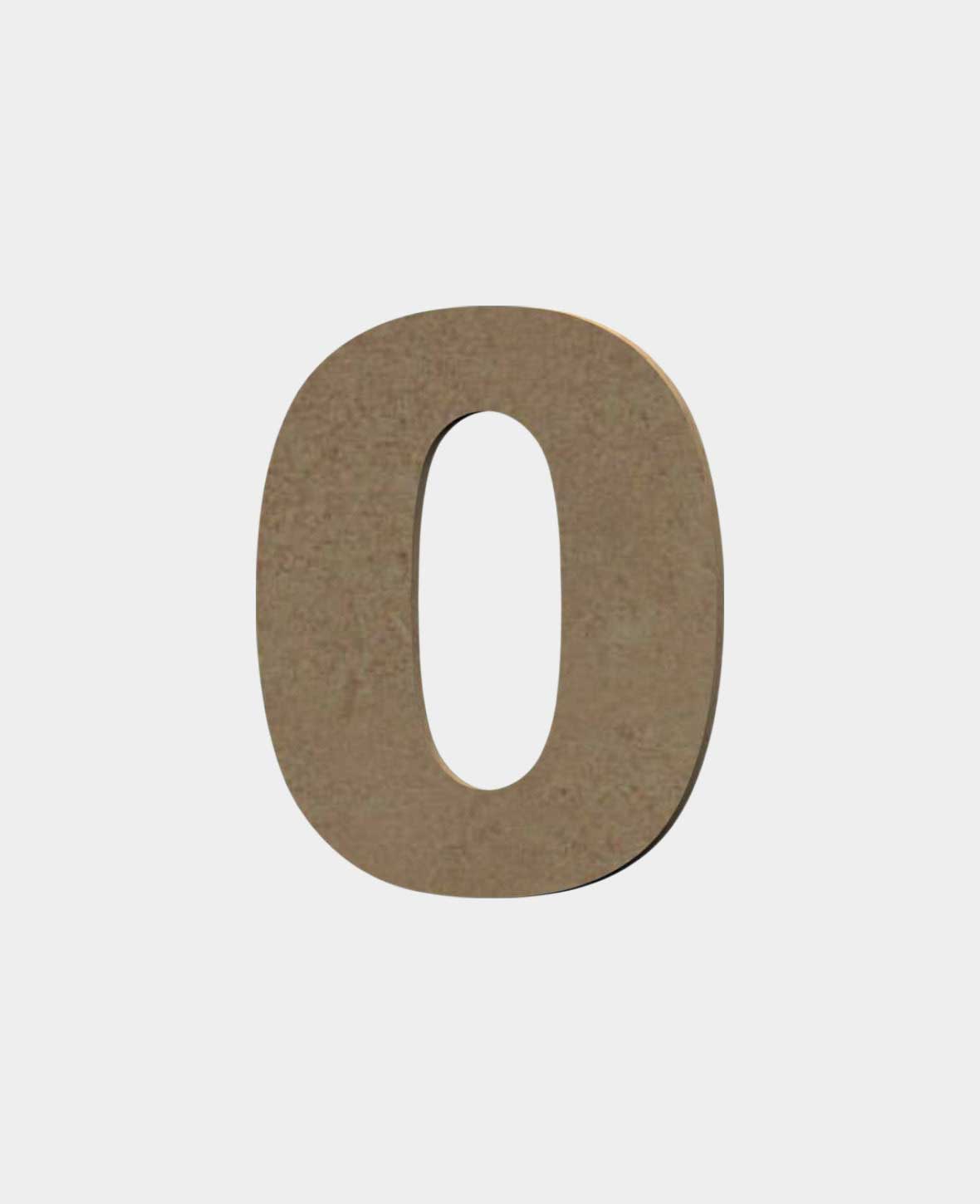 MDF natur, 0, Höhe 8cm