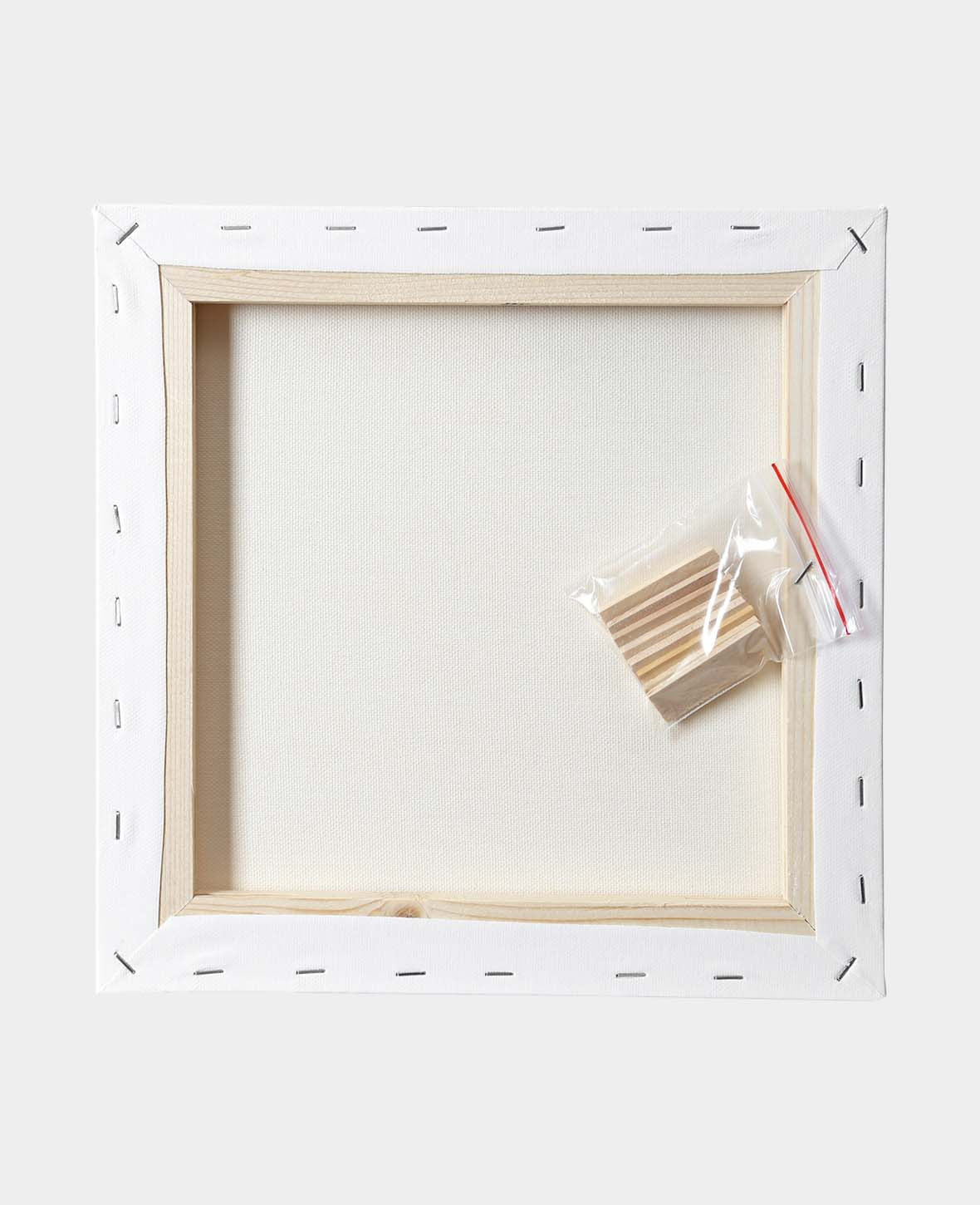 Keilrahmen BASIC, 1.7 x 30 x 30 cm, Weiss