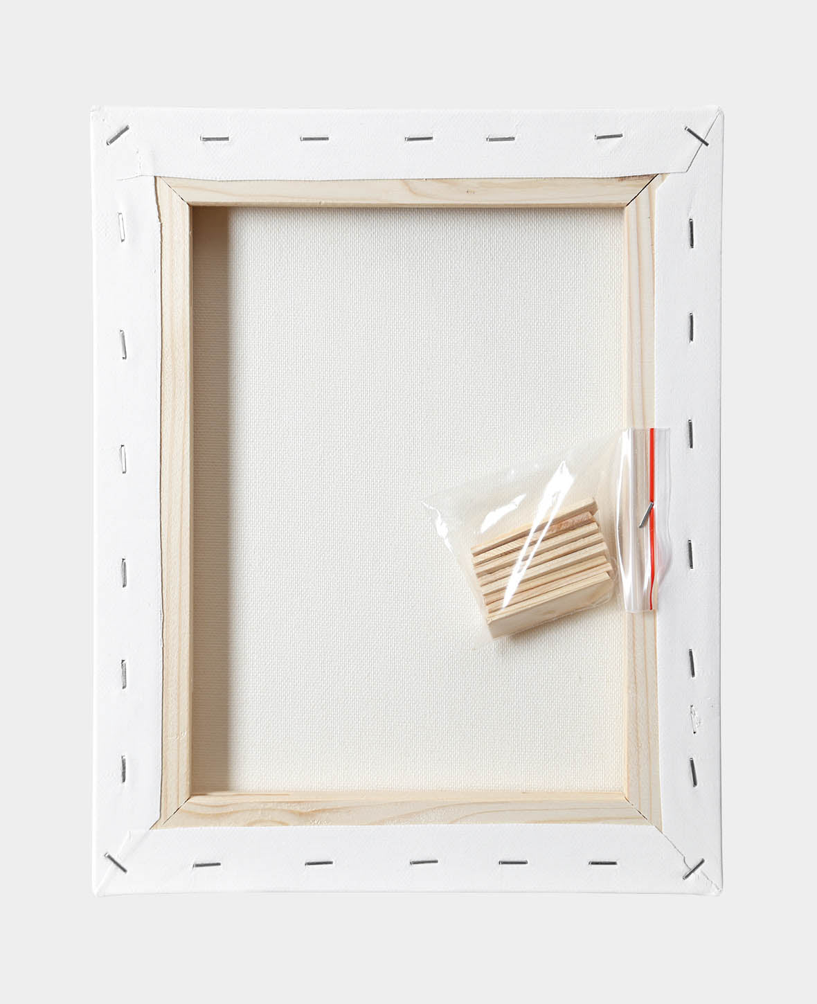 Keilrahmen BASIC, 1.7 x 24 x 30 cm, Weiss, 3 Stk.