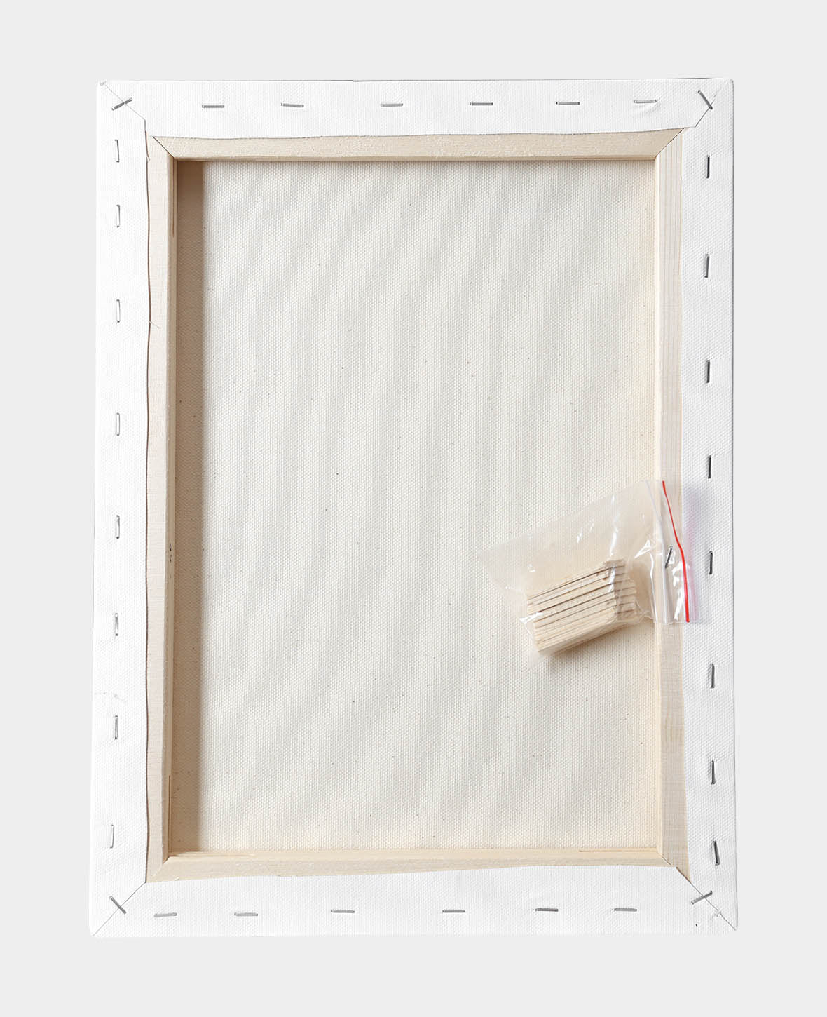 Keilrahmen BASIC, 1.7 x 30 x 40 cm, Weiss, 3 Stk.