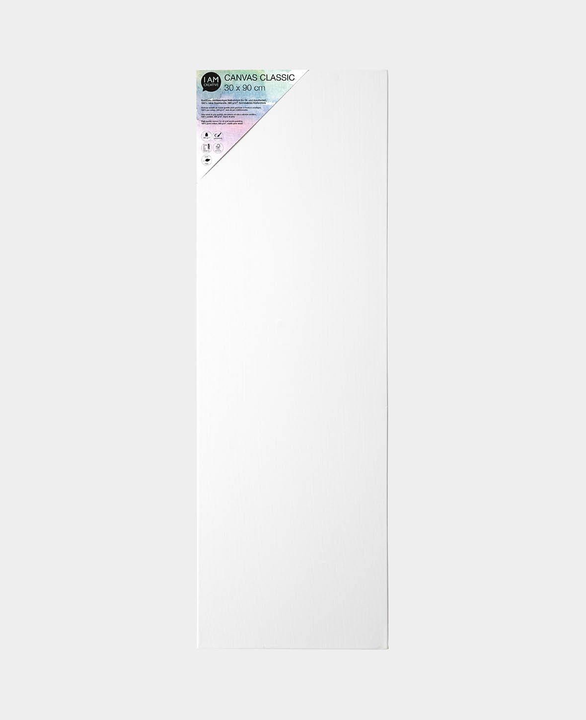 Stretcher Bar Classic, 1.7 x 30 x 90 cm, White
