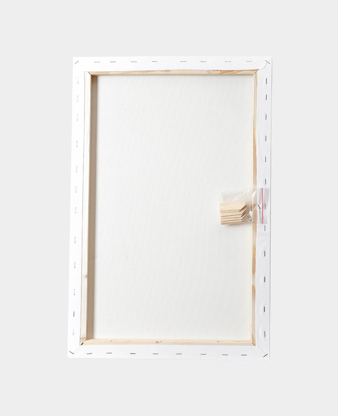 Stretched Canvas Classic, 1.7 x 40 x 60 cm, White