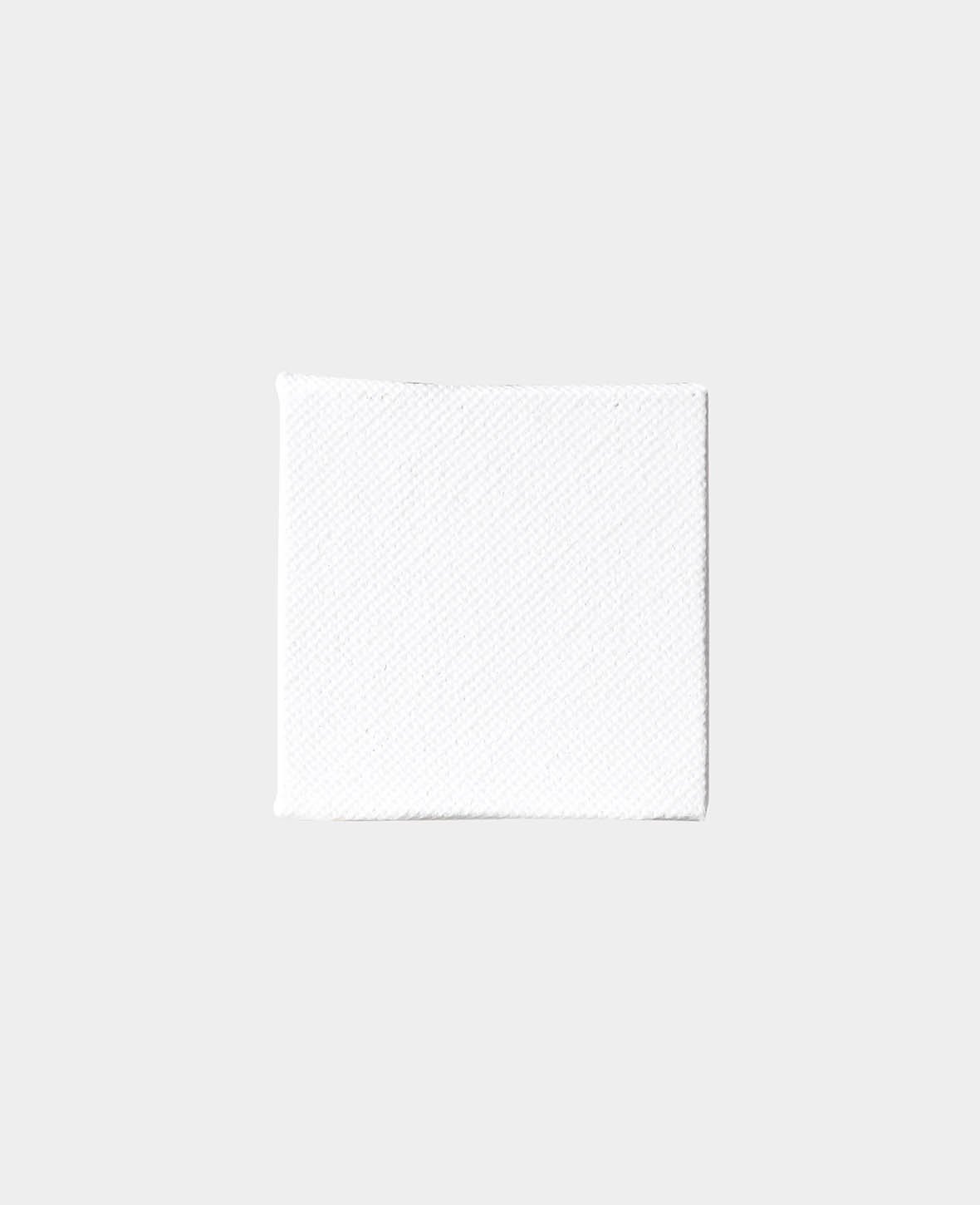 Malkarton, Kartonleinwand, Maluntergrund für Öl- oder Acrylmalerei, Weiss, 5 x 5 cm