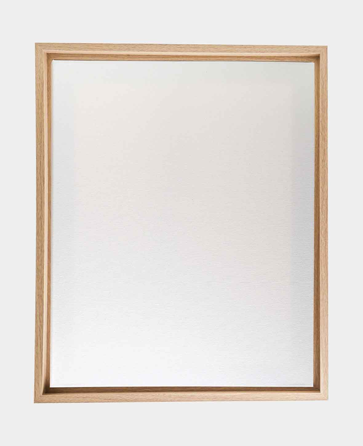 Schattenfugenrahmen-Set, 44 x 54 cm, inkl. Keilrahmen (40 x 50 cm), Kieferholz