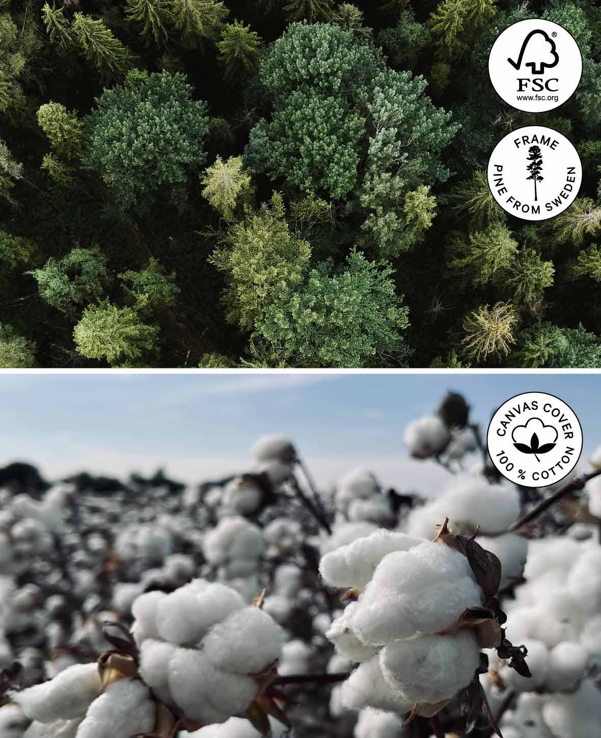 Stretcher Frame Classic, 1.7 x 30 x 60 cm, White