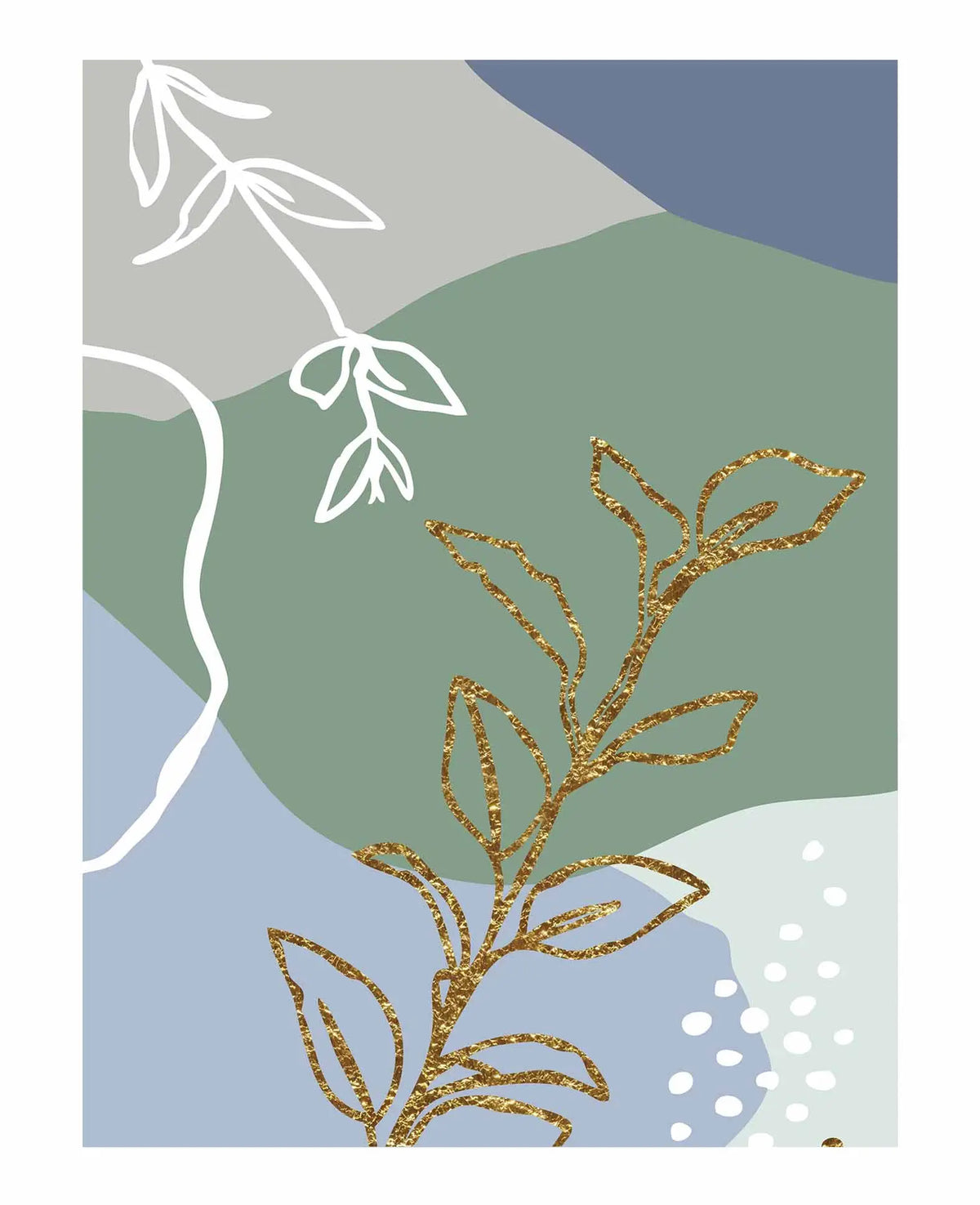 Peinture par numéros branche, 30 x 40 cm