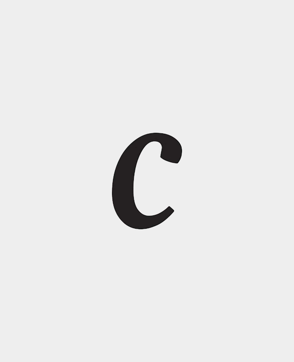 Alphabet C Seal