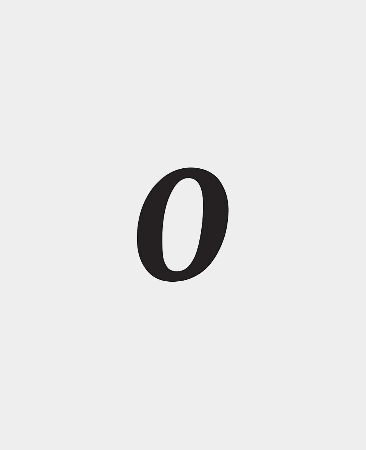 Seal Alphabet O