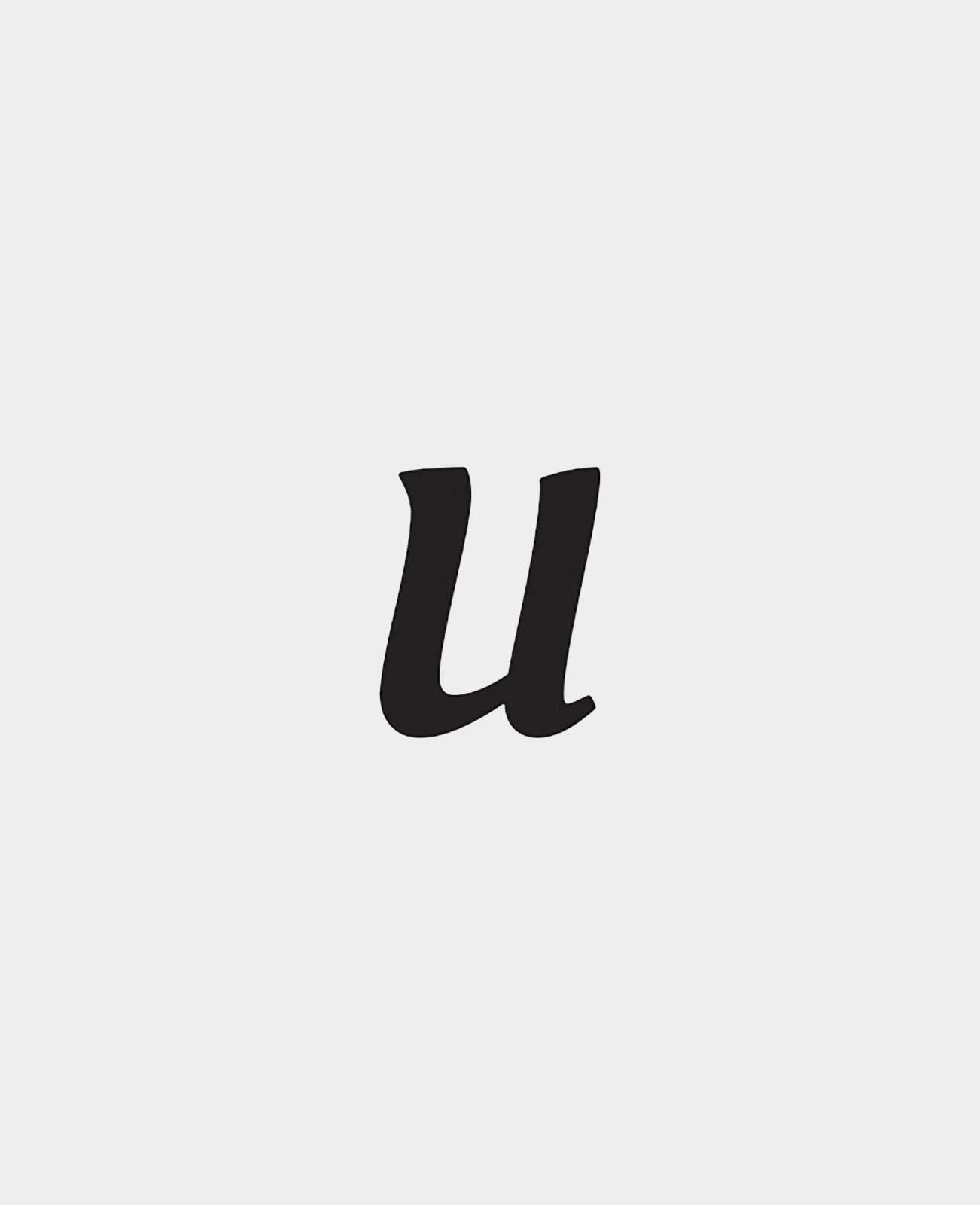Alphabet de sceau U