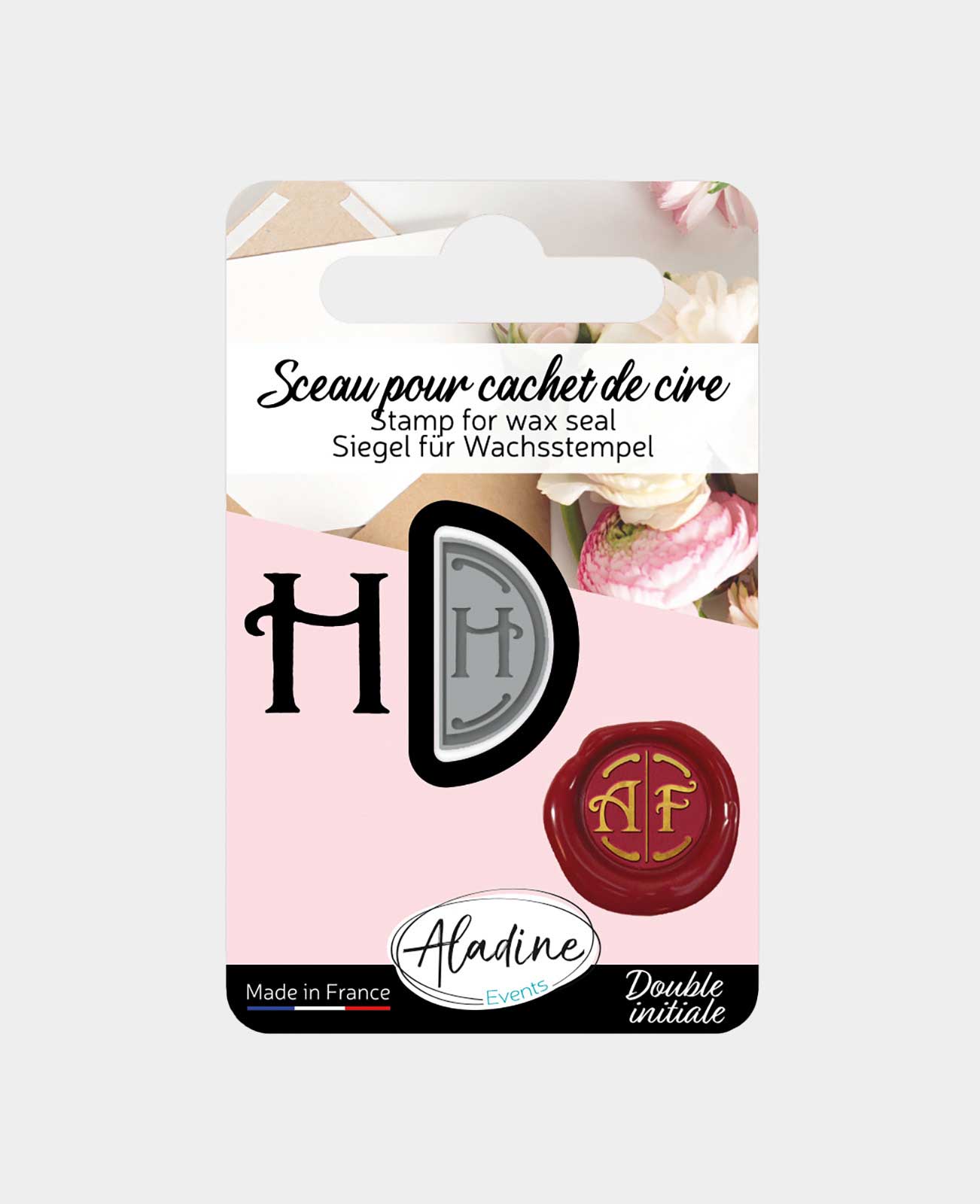 Seal Letter Double Initials H