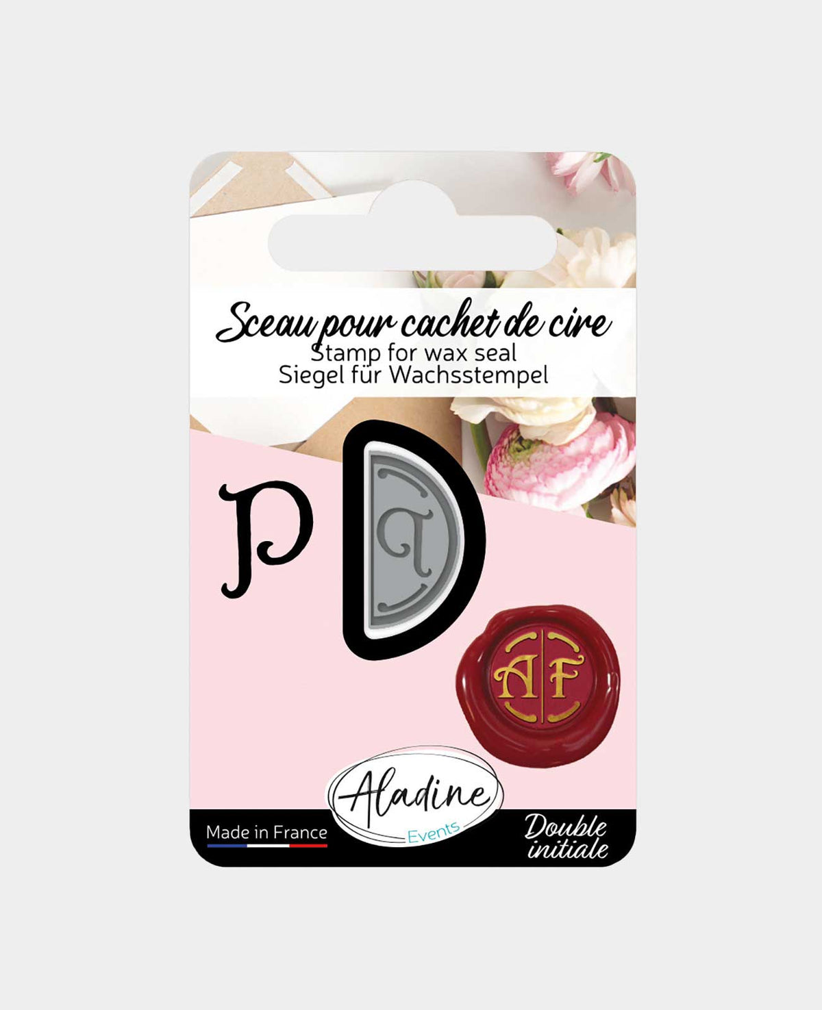 Seal letter Double initials P