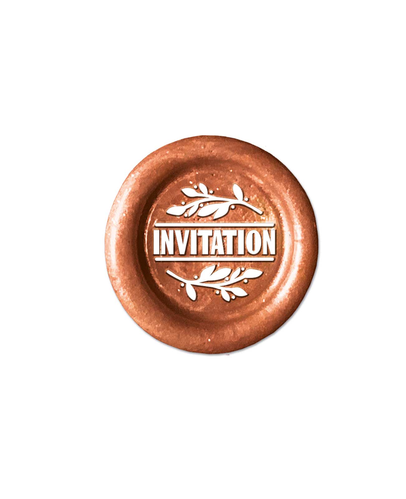 Sealing wax copper, 4 pcs.