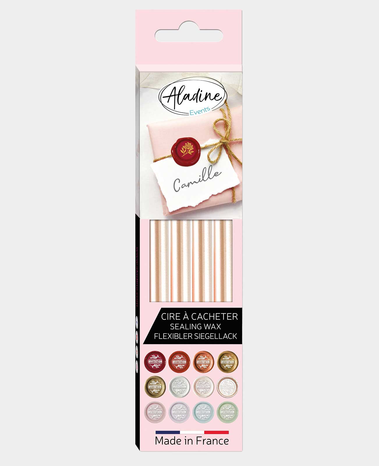 Sealing wax mother-of-pearl, 4 pcs.