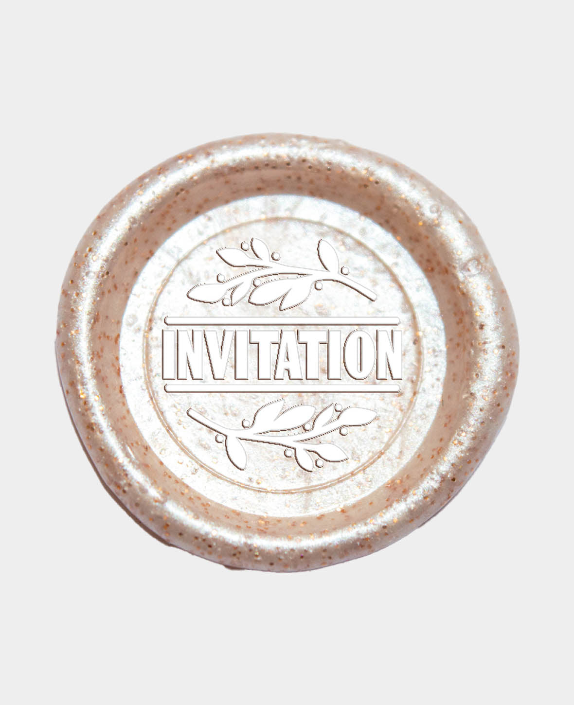 Siegelwachs Glitter Perlmutt, Wachsstifte für Wachspistole, Rosa, ca. 18 x 1 cm, 4 Stk.