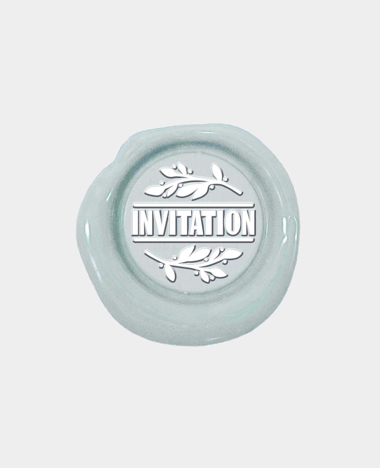 Sealing wax sky blue, 4 pcs.