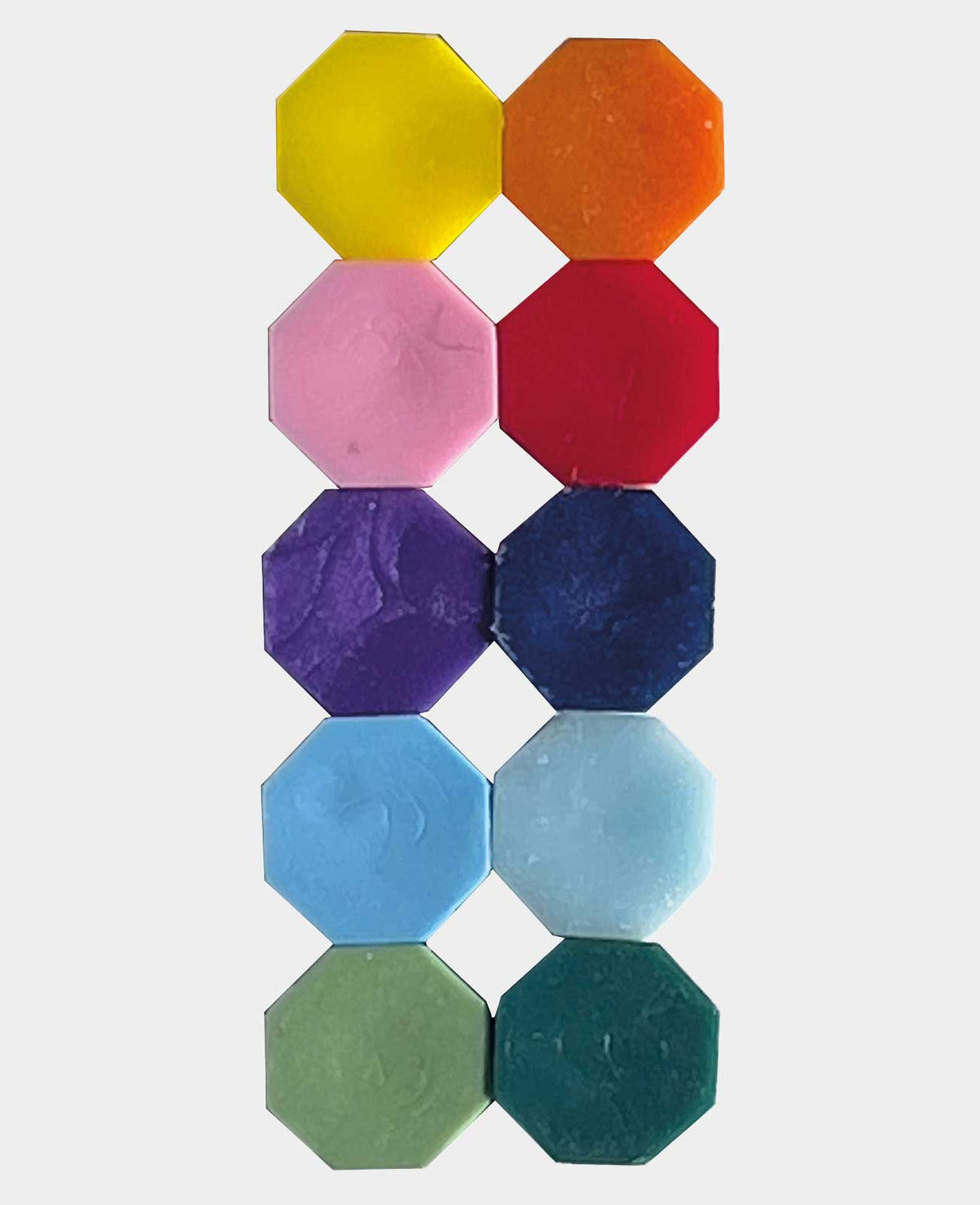 Wachsbox 10 Farben, Bunt