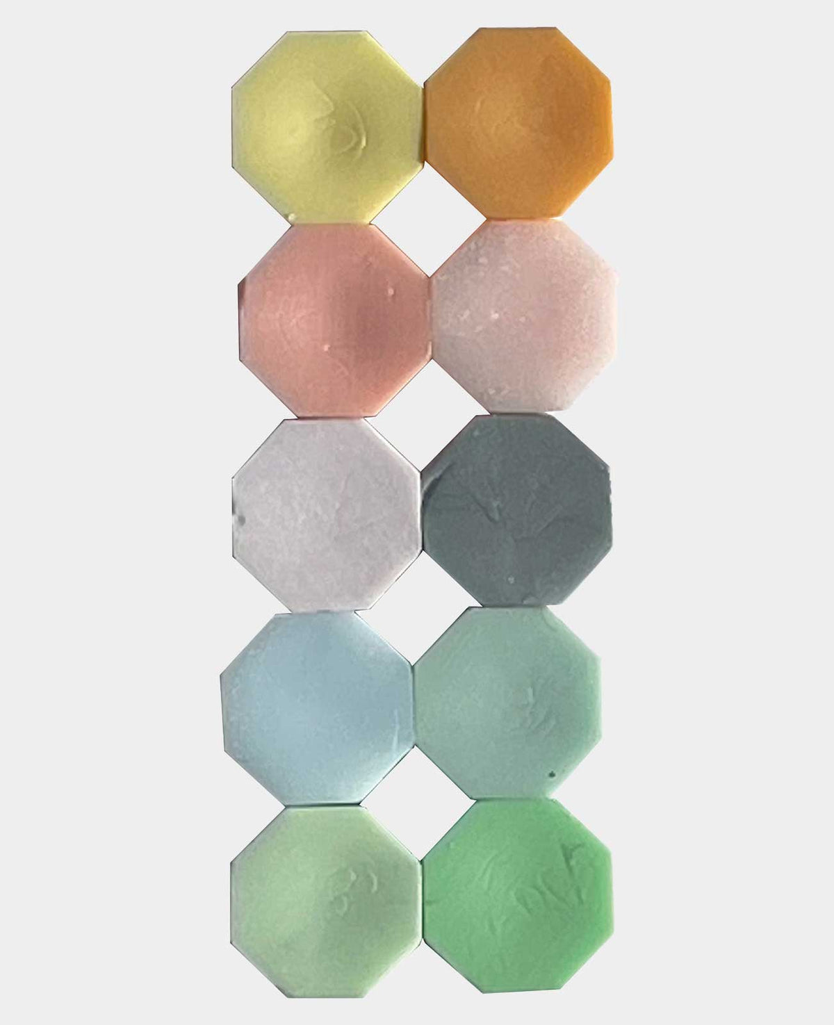 Wachsbox 10 Farben, Pastellfarben
