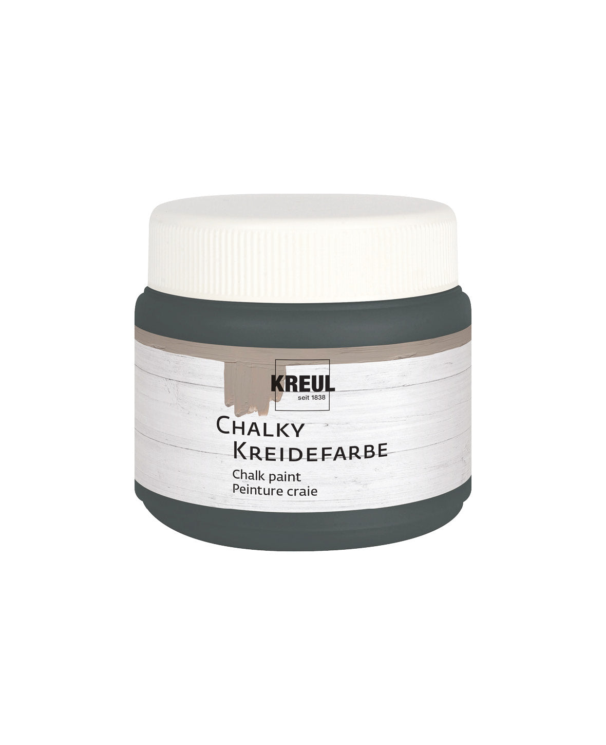 KREUL Chalky Chalk Paint, Volcanic Grey, 150ml