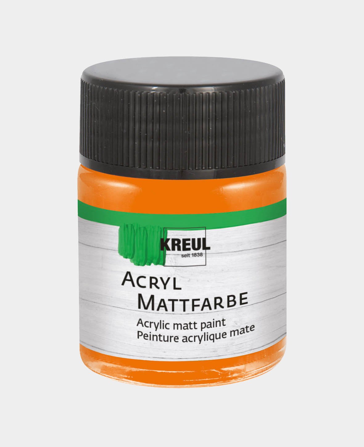 KREUL Acryl Mattfarbe, Orange, 50 ml