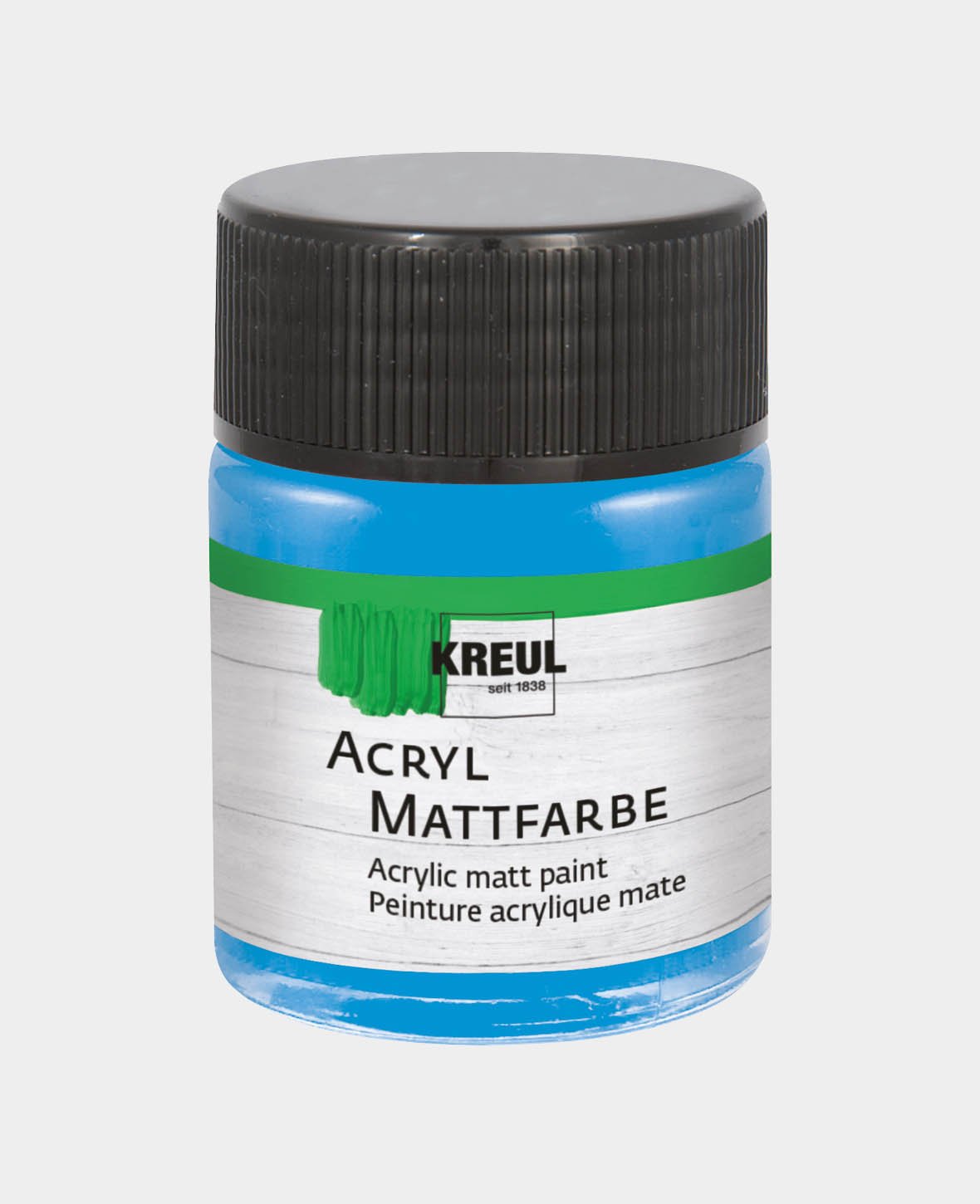 KREUL Acryl Mattfarbe, Hellblau, 50 ml