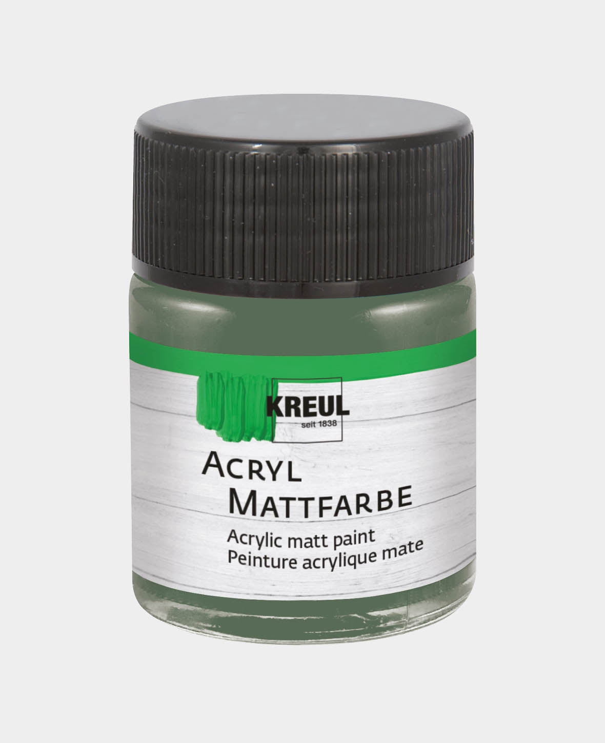 KREUL Peinture Acrylique mate, Vert russe, 50 ml