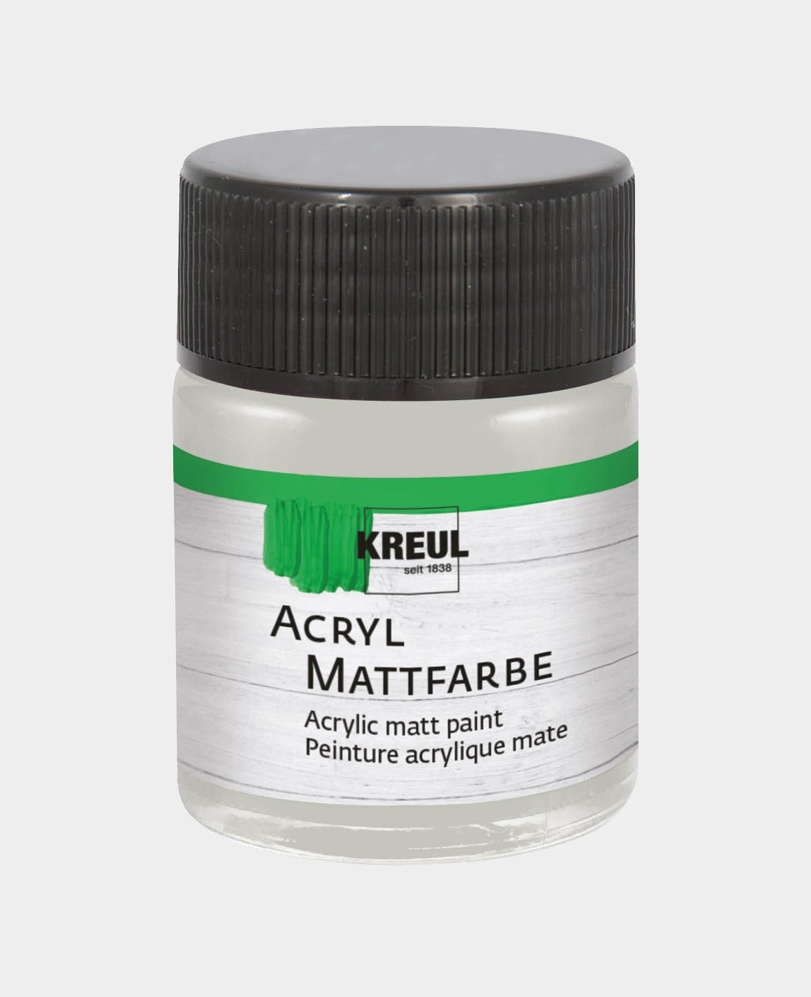 KREUL Acryl Mattfarbe, Silber, 50 ml