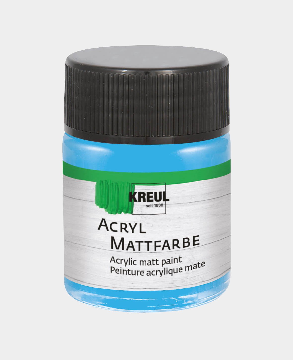 KREUL Acryl Mattfarbe, Himmelblau, 50 ml