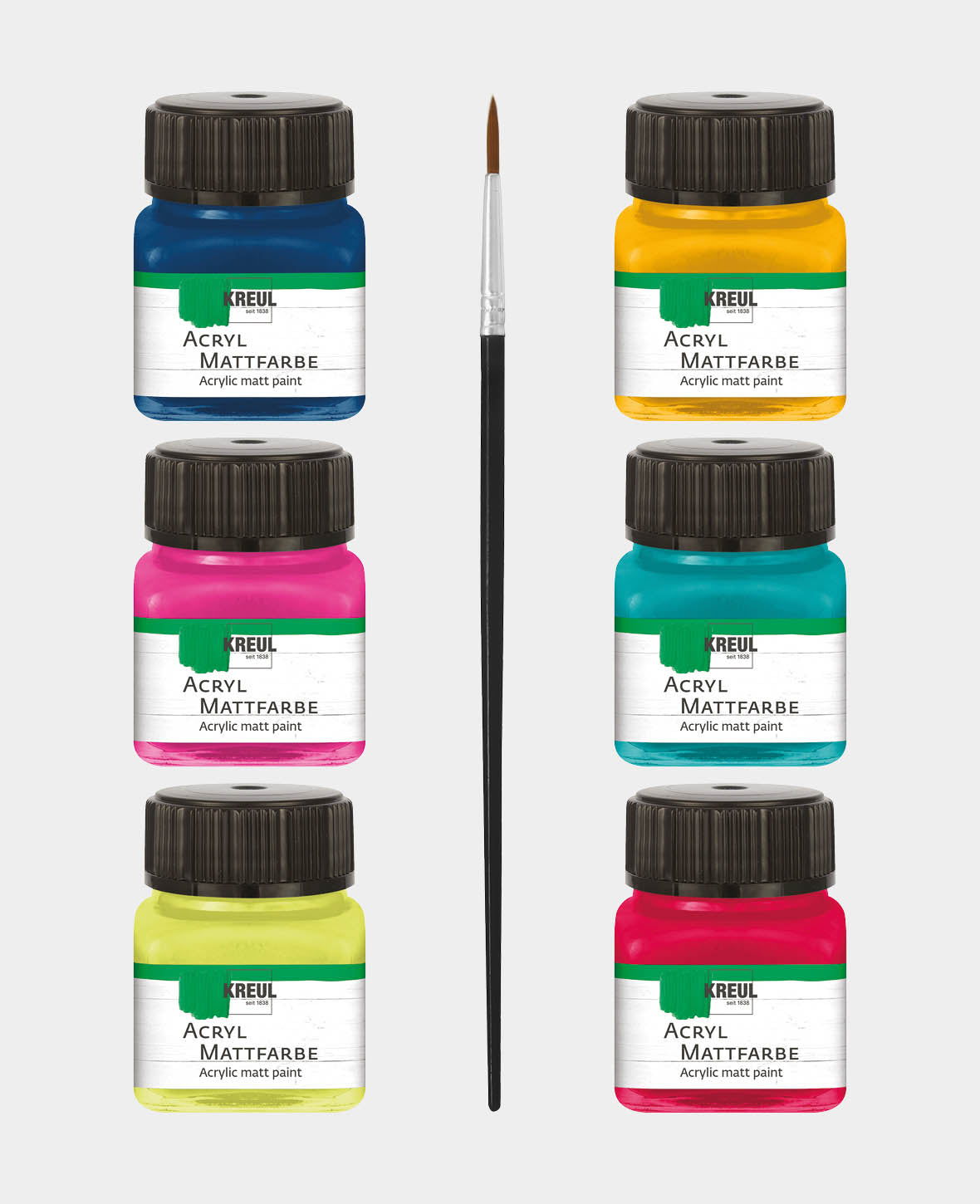 KREUL Acrylic Matt Paint Set Color Living