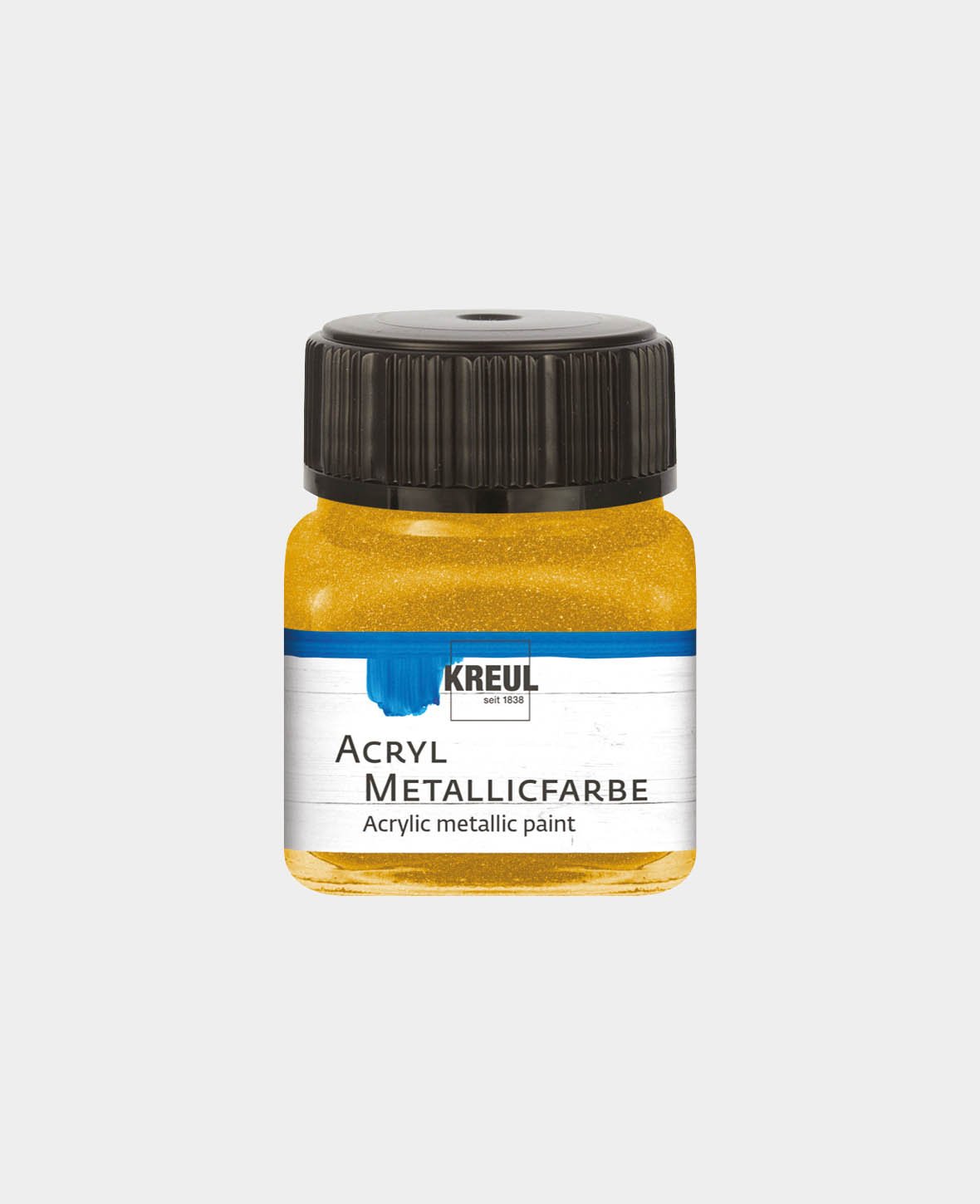 KREUL Peinture acrylique métallique, Or, 20 ml