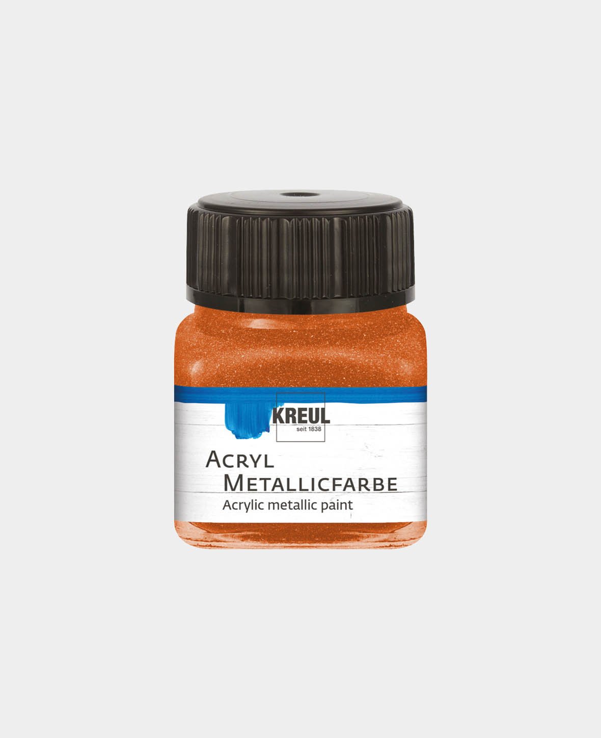 KREUL Acryl Metallicfarbe, Kupfer, 20 ml