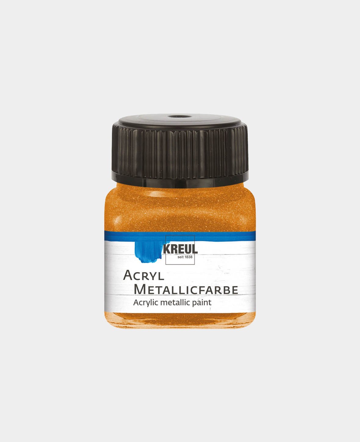 KREUL Acrylic Metallic Paint, Gold Bronze, 20 ml