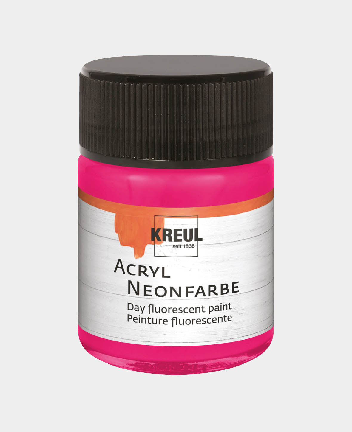 KREUL Acrylic Neon Paint, Neon Pink 50 ml