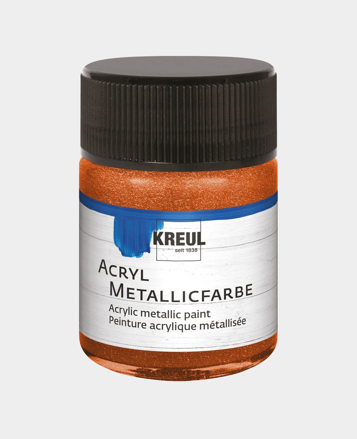 KREUL Acryl Metallicfarbe, Kupfer, 50 ml
